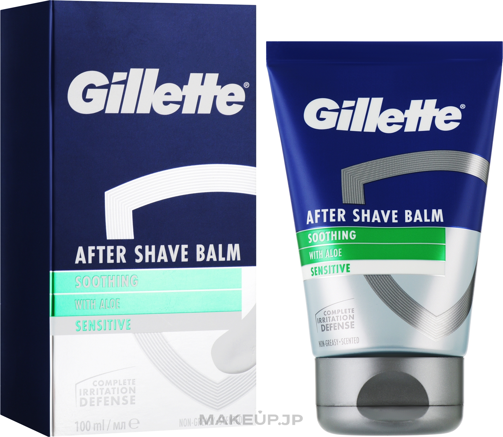 Soothing Aloe Vera After Shave Balm - Gillette Series After Shave Balm Soothing With Aloe — photo 100 ml