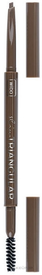 Brow Pencil - Wibo Slim Triangular Eyebrow Pencil — photo 01 - Soft Brown