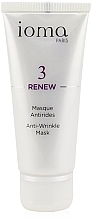 Fragrances, Perfumes, Cosmetics Anti-Aging Mask - Ioma 3 Renew Anti-Wrinkle Mask