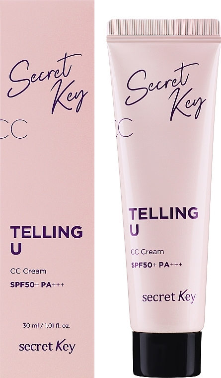 Light CC Cream - Secret Key Telling U CC Cream SPF 50 — photo N2