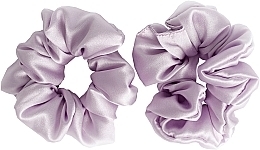 Fragrances, Perfumes, Cosmetics Natural Silk Scrunchie Set, size M, lavender - de Lure Scrunchie Set