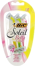 Fragrances, Perfumes, Cosmetics Set of Razors without Replaceable Cartridges, 3pcs - BIC Soleil Bella Colours
