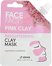 Fragrances, Perfumes, Cosmetics Pink Clay Brightening Face Mask - Face Facts Brightening Pink Clay Face Mask