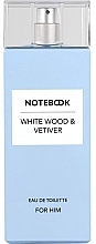 Notebook Fragrances White Wood & Vetiver - Eau de Toilette — photo N1