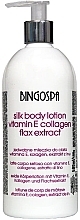 Fragrances, Perfumes, Cosmetics Body Silk Lotion with Flax, Vitamin E, Collagen - BingoSpa