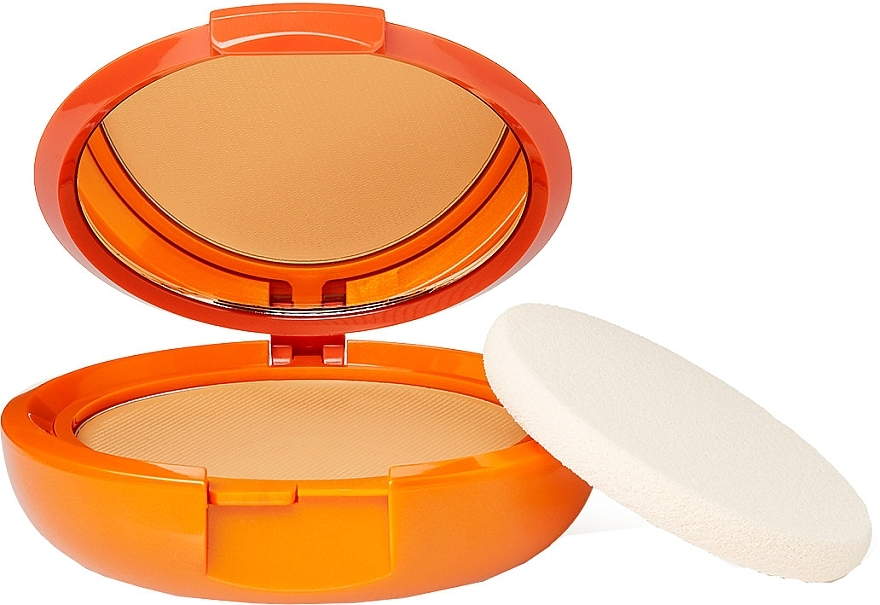 Compact Foundation - Rilastil Sun System Uniform Compact Cream SPF50+ — photo N1