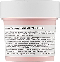 Cleansing Charcoal Face Mask - Cosrx Poreless Clarifying Charcoal Mask Pink — photo N2