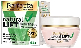 Fragrances, Perfumes, Cosmetics Anti-Wrinkle Face Cream 65+ - Perfecta Natural Lift Regenerating Anti-wrinkle Cream