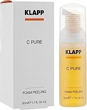 Fragrances, Perfumes, Cosmetics Foam Peeling - Klapp C Pure Foam Peeling