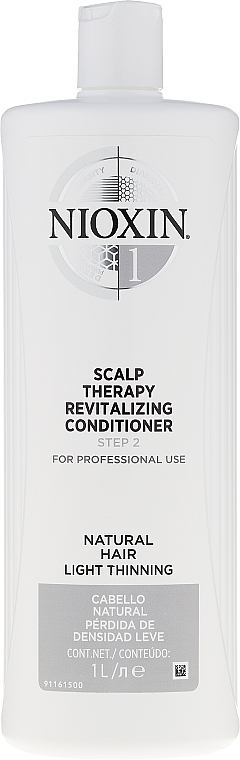 Moisturizing Conditioner - Nioxin Thinning Hair System 1 Scalp Revitalizing Conditioner Step 2 — photo N3