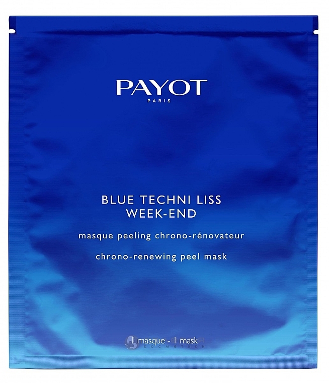 Restoring Peeling Mask - Payot Blue Techni Liss Week-End — photo N1