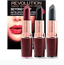 Fragrances, Perfumes, Cosmetics Lipstick Set - Makeup Revolution Beyond Vamp Matte Collection (lipstick/3x3.5g)