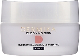 Fragrances, Perfumes, Cosmetics Night Cream - Dermika Blooming Skin Hydrorevitalizing Night Cream