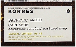 Fragrances, Perfumes, Cosmetics Korres Saffron Amber Cardamom - Soap