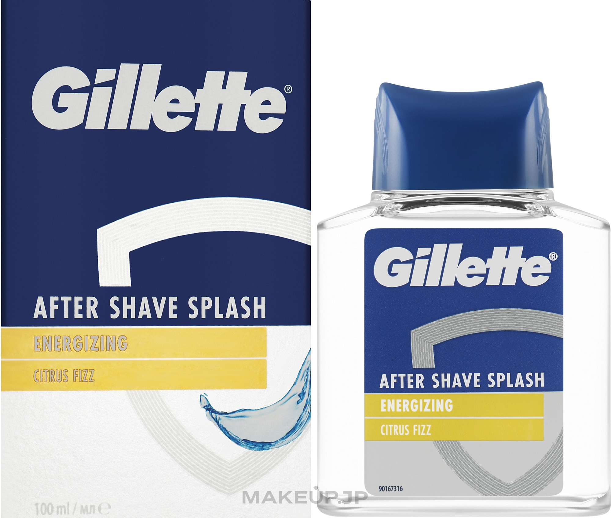 After Shave Lotion - Gillette Series After Shave Splash Energizing Citrus Fizz — photo 100 ml
