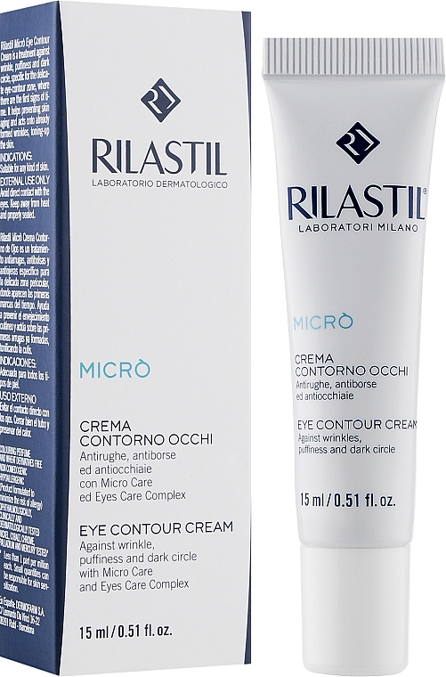 Anti-Aging Eye Cream - Rilastil Micro Eye Contour Cream — photo N8