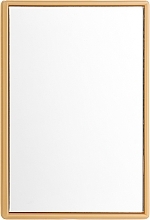 Pocket Mirror 8.5x6 cm, peach - Titania — photo N1