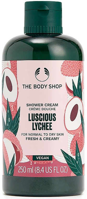 Sweet Lychee Shower Cream - The Body Shop Shea Luscious Lychee Shower Cream — photo N1