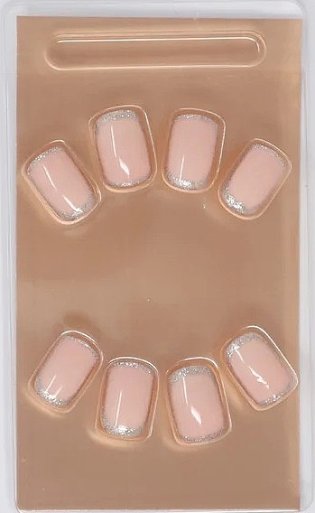 False Nail Set - Sosu by SJ Salon Nails In Seconds Shy Girl — photo N2