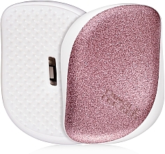 Fragrances, Perfumes, Cosmetics Compact Hair Brush - Tangle Teezer Compact Styler Glitter Rose