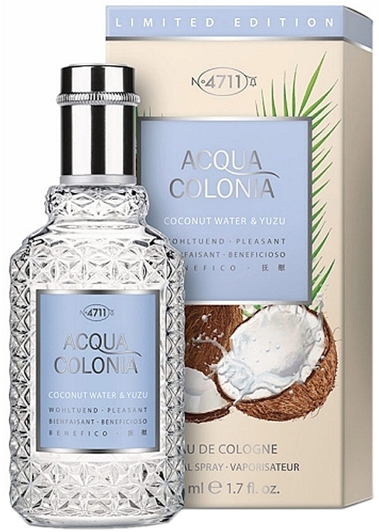 Maurer & Wirtz 4711 Acqua Colonia Coconut Water & Yuzu - Eau de Cologne — photo N1