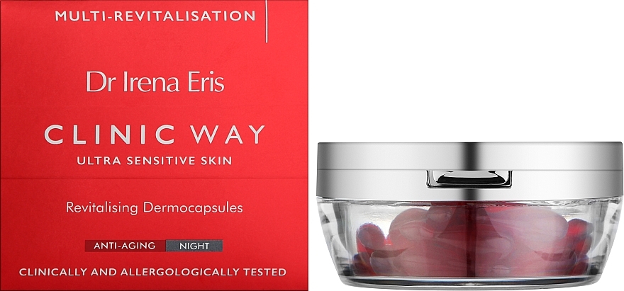 Face Concentrate in Capsules - Dr Irena Eris Clinic Way Revitalizing Dermocapsules — photo N11