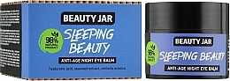 Fragrances, Perfumes, Cosmetics Anti-Aging Night Eye Balm "Sleeping Beauty" - Beauty Jar Anti-Age Night Eye Balm