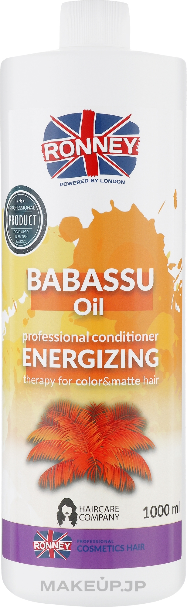 Hair Conditioner - Ronney Professional Babassu Oil Energizing Conditioner — photo 1000 ml
