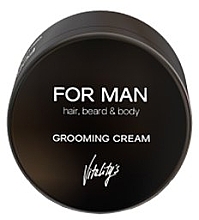 Fragrances, Perfumes, Cosmetics Moisturizing Hair Cream - Vitality's For Man Grooming Cream