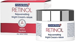 Rejuvenating Night Face Cream Mask - Novaclear Retinol Rejuvenating Night Cream-Mask — photo N1