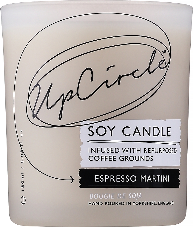 Natural Soy Candle - UpCircle Espresso Martini Soy Candle — photo N8