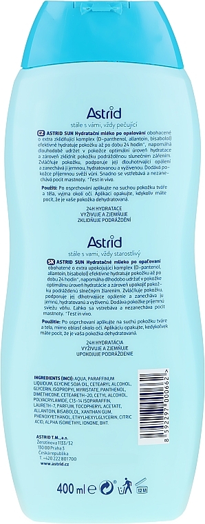 Moisturizing After Sun Milk - Astrid Sun After Sun Moisturizing Milk  — photo N2