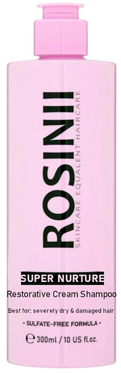 Restorative Cream Shampoo - Rosinii Super Nurture Restorative Cream Shampoo — photo N2