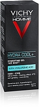 Moisturizing, Cooling Face and Eye Gel - Vichy Homme Hydra Cool+ — photo N3