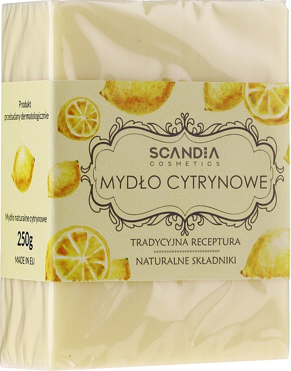 Soap "Lemon" - Scandia Cosmetics — photo N1