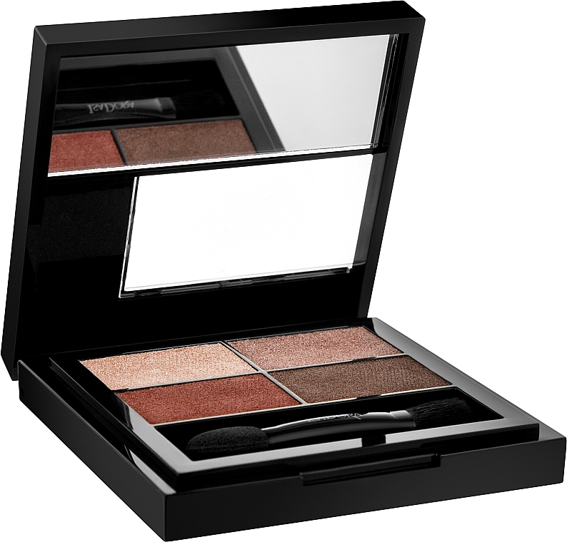 Eyeshadows - IsaDora Quartet Eye Shadow — photo N3