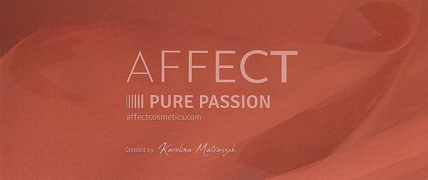 Pressed Eyeshadow Palette - Affect Cosmetics Pure Passion Eyeshadow Palette — photo N3