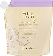 Fragrances, Perfumes, Cosmetics Bleaching Powder - Echosline Echos Light Purple Bleach 7 Levels