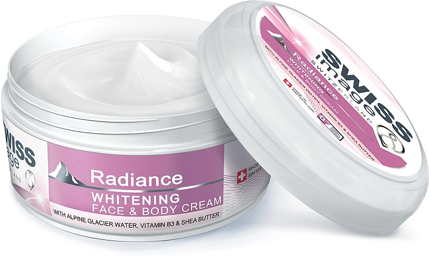 Whitening Face & Body Cream - Swiss Image Radiance Whitening Face & Body Cream — photo N2