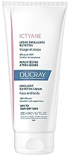 Fragrances, Perfumes, Cosmetics Emollient Nutritive Face & Body Cream - Ducray Ictyane Emollient Nutritive Anti-Dryness Face & Body Cream