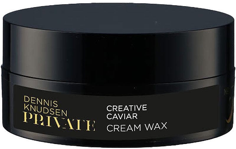 Hair Wax - Dennis Knudsen Private 528 Creative Caviar Cream Wax — photo N1