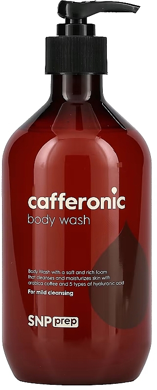 Cafferonic Oil Shower Gel - SNP Prep Cafferonic Body Wash — photo N2