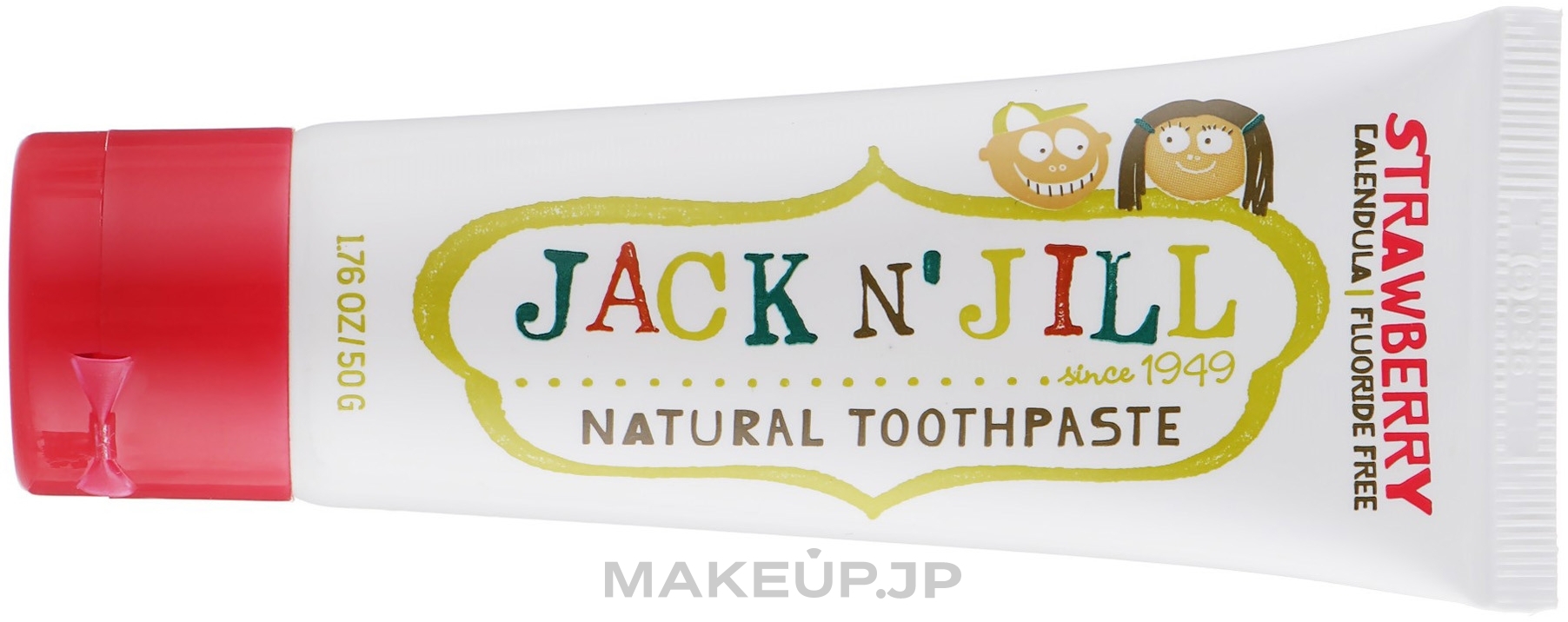 Kids Calendula Toothpaste with Strawberry Taste - Jack N' Jill — photo 50 g