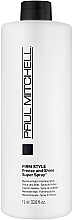 Strong Hold Styling Spray "Freeze & Shine" - Paul Mitchell Firm Style Freeze & Shine Super Spray — photo N1