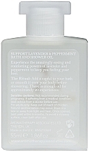 Lavender & Mint Bath & Shower Oil - Aromatherapy Associates Support Lavender & Peppermint Bath & Shower Oil — photo N5