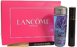 Fragrances, Perfumes, Cosmetics Set - Lancome Essential Eye Kit (mascara/2ml + eyeliner/0.7g + remover/30ml)