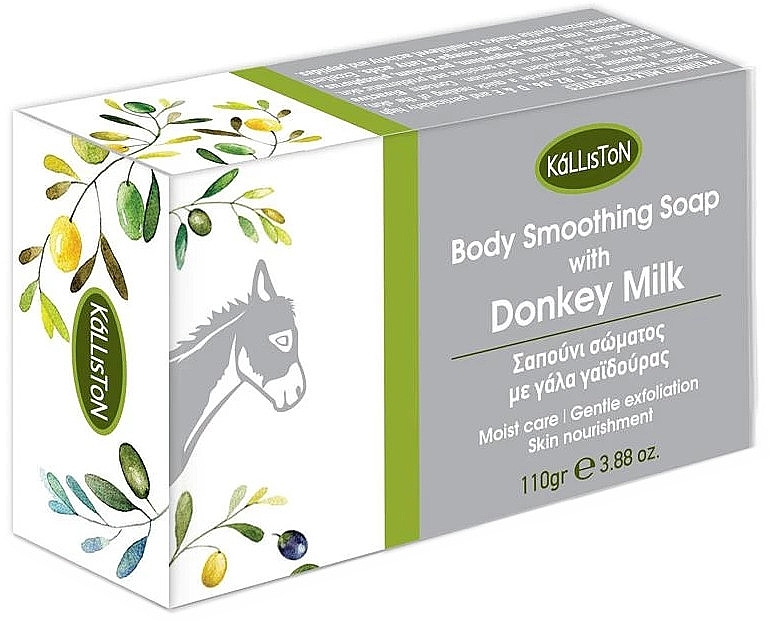 Donkey Milk Body Soap - Kalliston Donkey Milk Body Smoothing Soap — photo N1