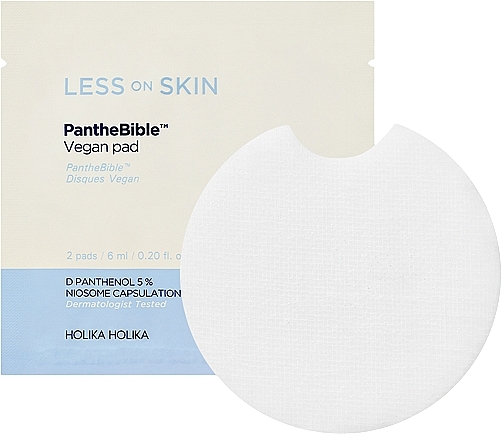 Pads for Sensitive Skin - Holika Holika Less On Skin PantheBible Vegan Pad — photo N1