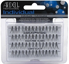 Individual Lashes Kit - Ardell Duralash Naturals Flare Medium Brown  — photo N1