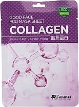 Fragrances, Perfumes, Cosmetics Collagen Face Mask - Amicell Pascucci Good Face Eco Mask Sheet Collagen